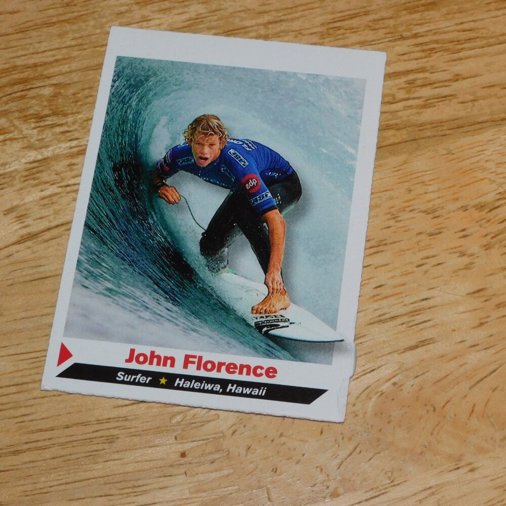 2012 John John Florence rookie card - SI Kids - surfing USA Olympics WSL champ